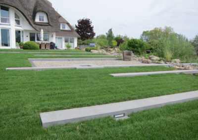 Villengarten an der Ostsee