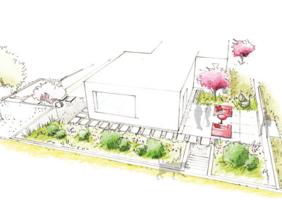 Hausgarten Erweiterung