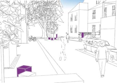 Städtebau - Kirchplatz Martin-Luther-Kirche, Detmold