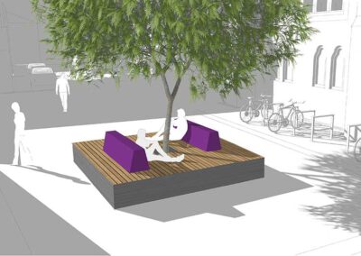 Städtebau - Kirchplatz Martin-Luther-Kirche, Detmold